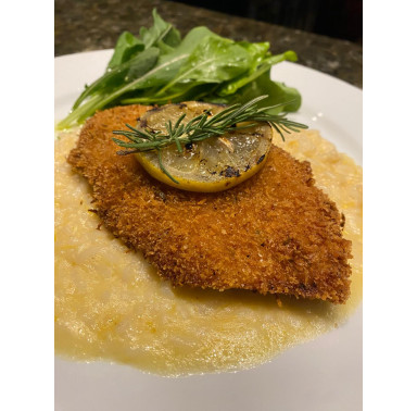 FILÉ DE FRANGO CROCANTE AO LEMON PAPPER